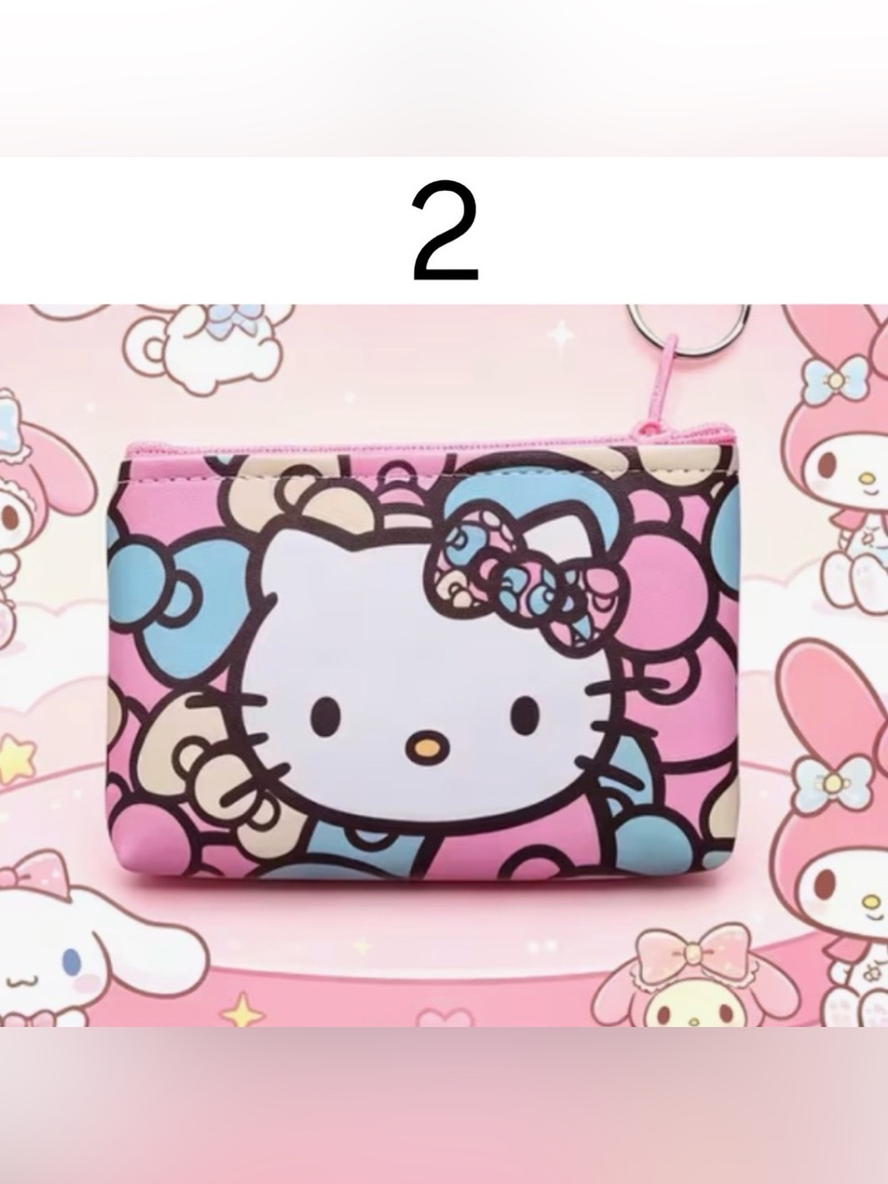 Hello Kitty Zip Pouch - Pick 1 - Picture 4 of 10